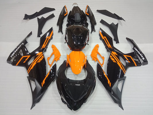 Kawasaki Ninja 400 NINJA400 Black Orange Fairing Kit