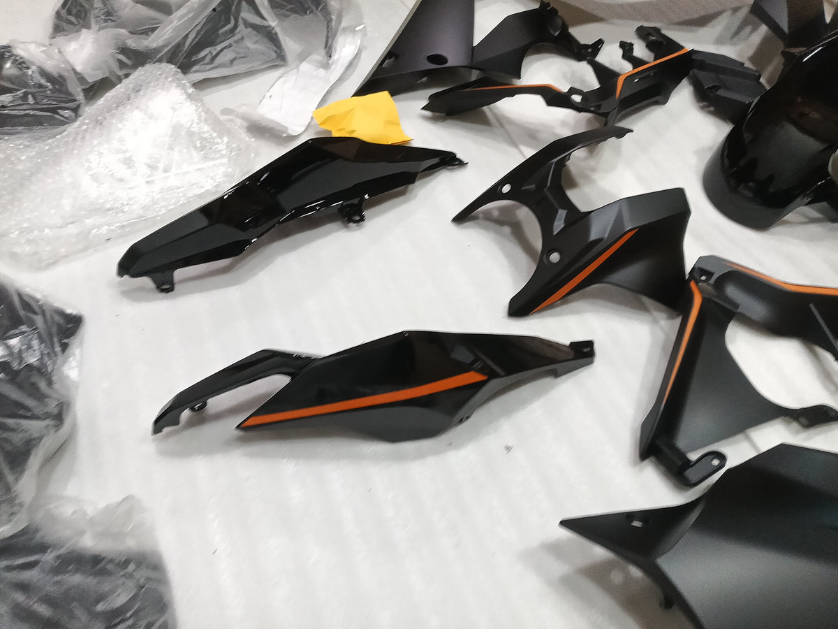 MATT BLACK FAIRING KIT FOR HONDA CBR650R 2021-2026
