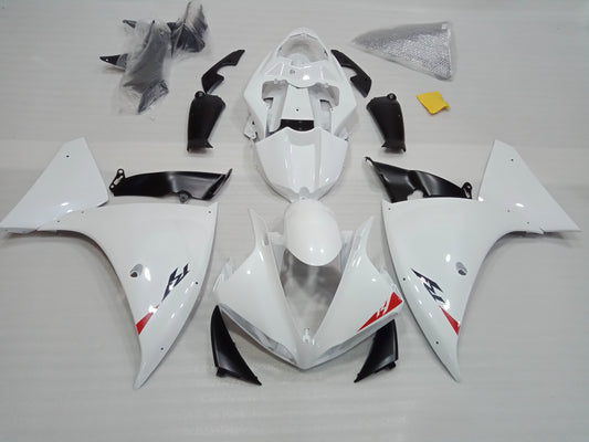 ---AU STOCKING---White Fairing Kit For Yamaha R1 2009 2010 2011 2012