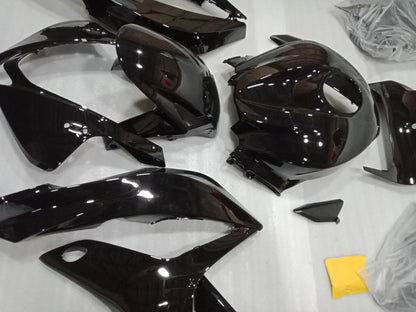 ---AU STOCKING---Gloss Black Fairing Kit For Honda CBR600RR 2007 2008