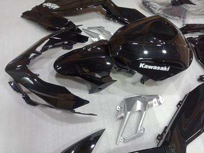 ---AUSTOCKING---Fit Kawasaki Ninja 400 Ninja400 Black Fairing Kit With Tank Cover and Cowl