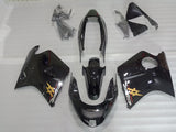 ---AU STOCKING---Black Gold Fairing Fit For Honda CBR1100XX BLACKBIRD