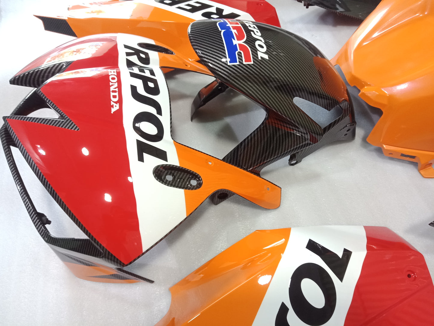 ---AU STOCKING---Fit Honda CBR600RR Carbon Fiber Repsol Design Fairing Kit