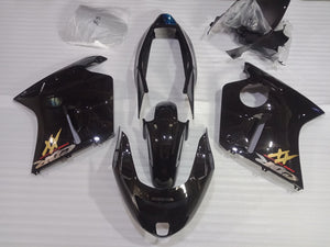 ---AU STOCKING---Black Gold Fairing Fit For Honda CBR1100XX BLACKBIRD
