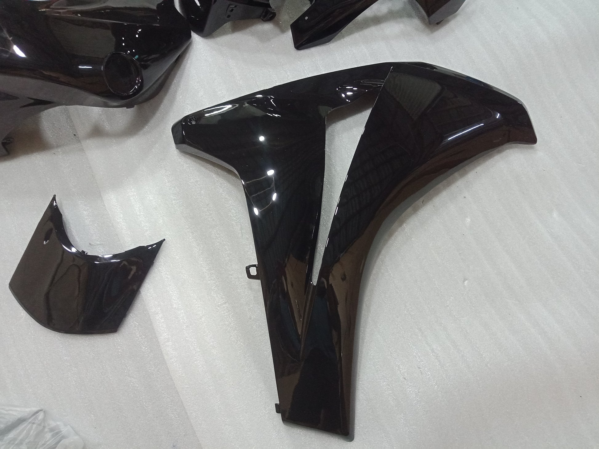 ---AU STOCKING---Fit Honda CBR1000RR 2008 - 2011 Gloss Black Fairing Kit