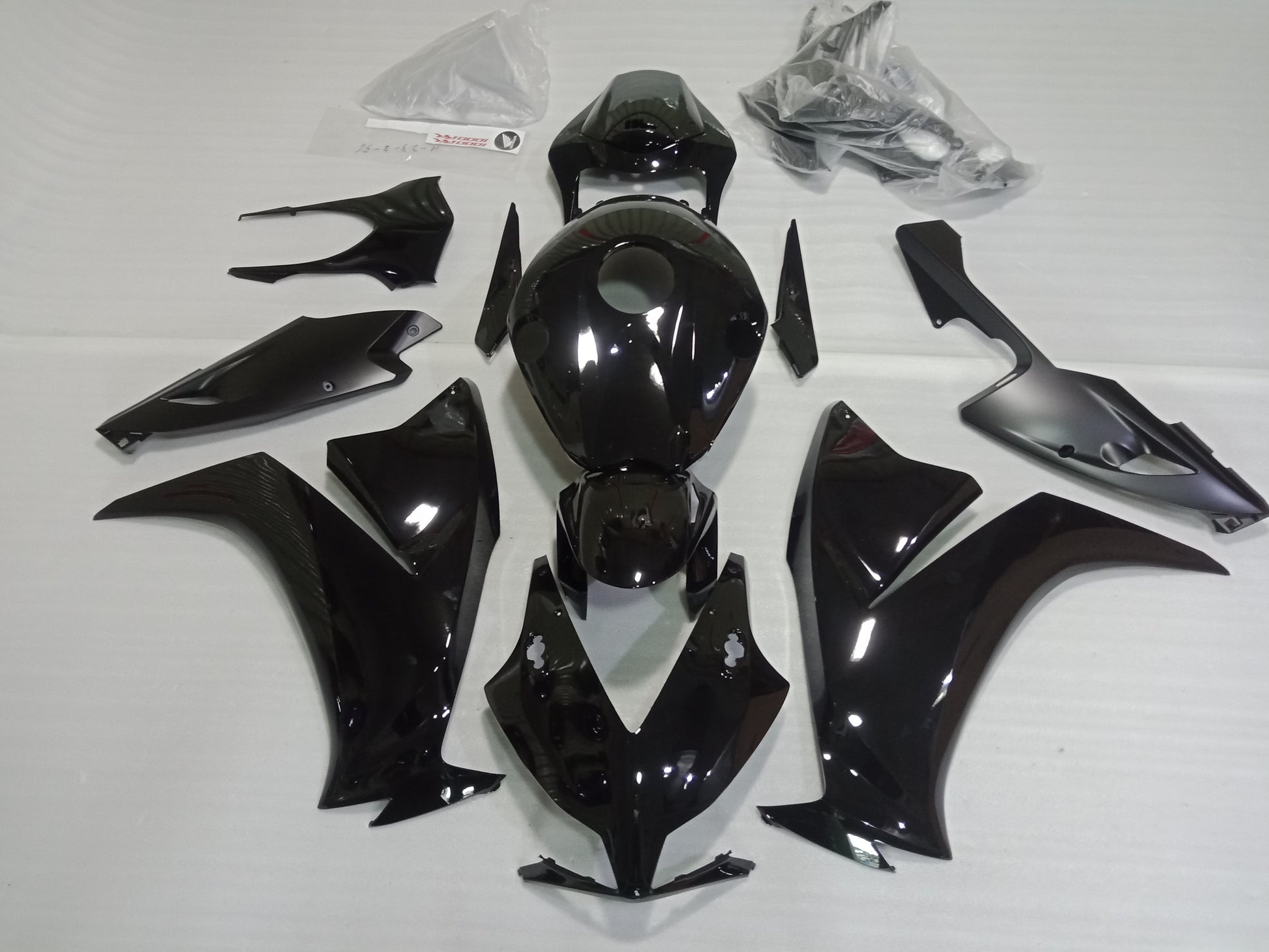 ---AU STOCKING---Fit Honda CBR1000RR 2012 - 2016 Gloss Black Fairing Kit With Gifts