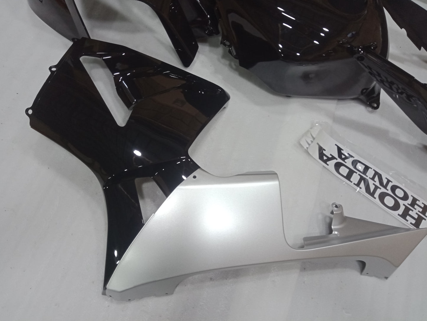 ---AU STOCKING--- Black Fairing Kit Fit Honda CBR600RR 2003 2004