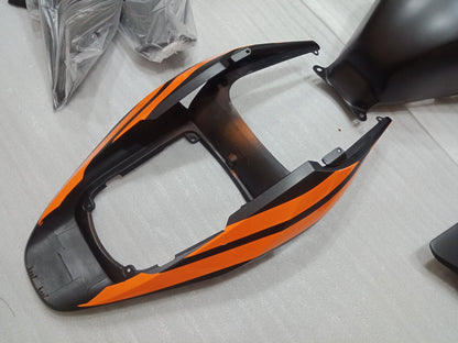 ---AU STOCKING--- Matt Black Yellow Fairing Kit Fit Honda CBR600RR 2005 2006