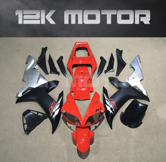 Black Red Fairing For Yamaha R1 Fairing 01