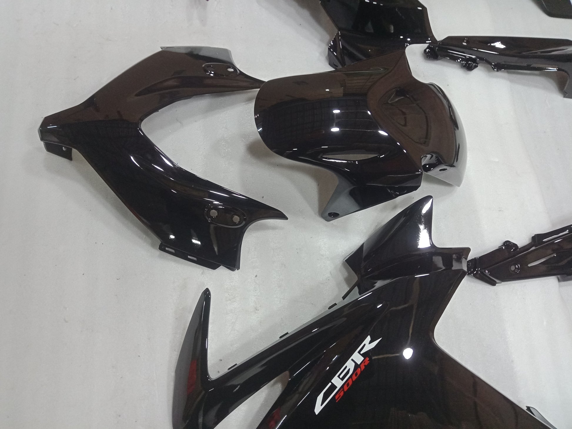Black Fairing Kit For Honda CBR500 CBR500R 2013 2014 2015