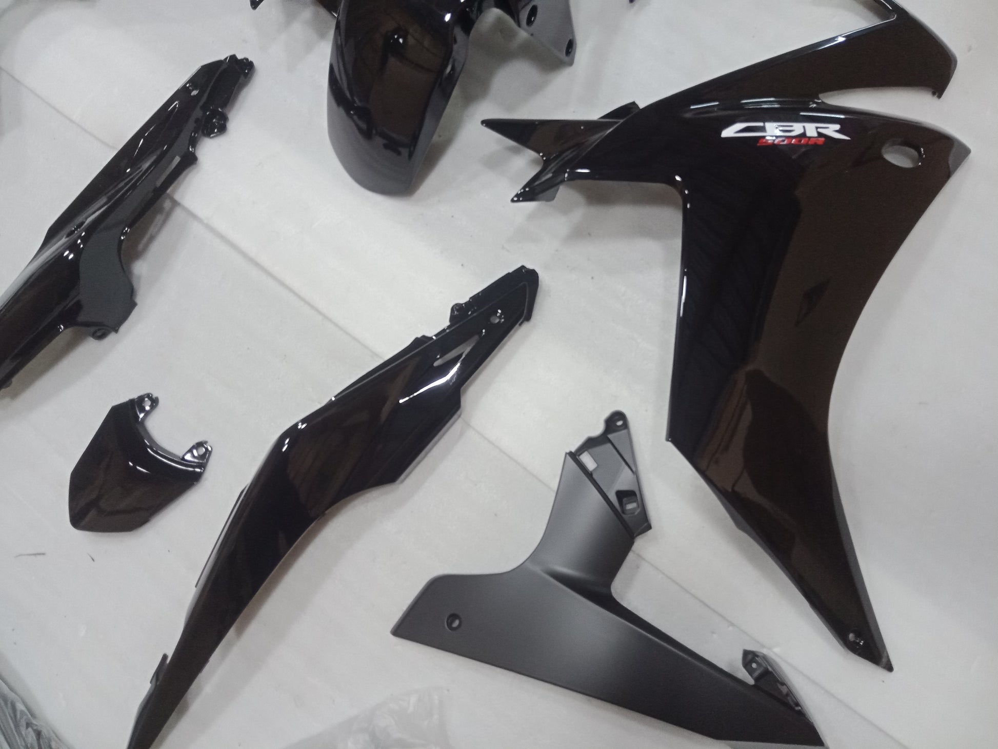 Black Fairing Kit For Honda CBR500 CBR500R 2013 2014 2015