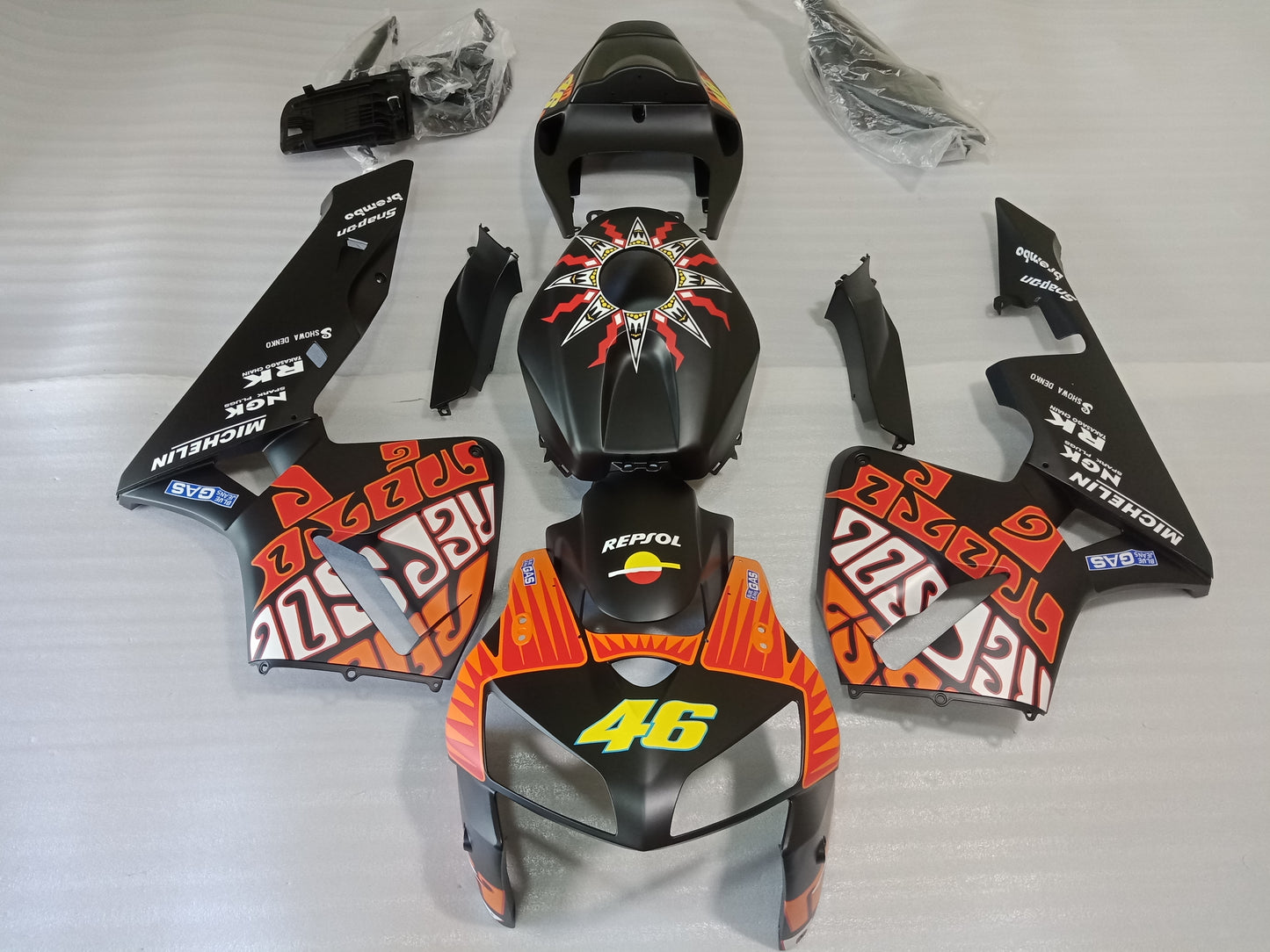 ---AU STOCKING--- Fairing Kit Fit Honda CBR600RR 2005 2006