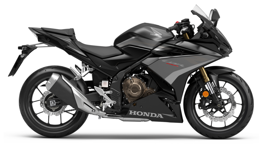 MATTE GUNPOWDER BLACK METALLIC FAIRING KIT FOR HONDA CBR500R 2019-2021