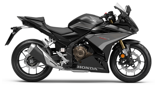 MATTE GUNPOWDER BLACK METALLIC FAIRING KIT FOR HONDA CBR500R 2019-2021