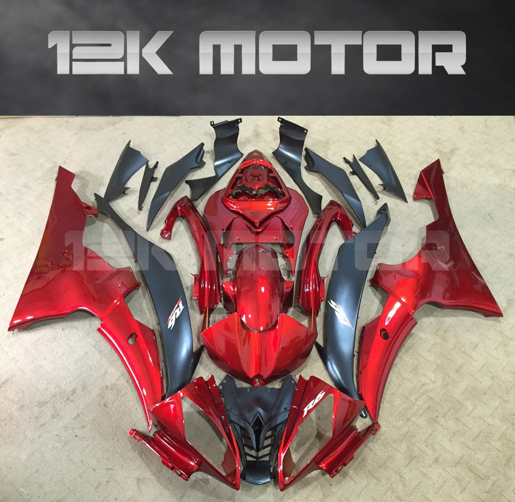 Candy Red Fairing Kit 01