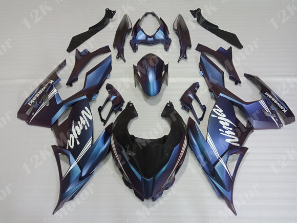 Chameleon Purple Kawasaki Ninja 400 Fairing 08