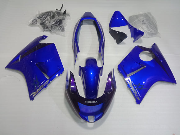 ---AU STOCKING---Fit Honda CBR1100XX BLACKBIRD Blue Fairing Kit