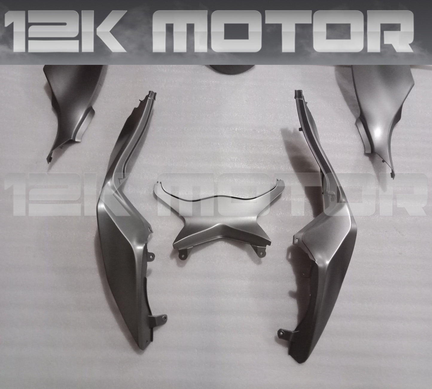 Dark Silver 2013 - 2018 Kawasaki ZX6R Fairing 01