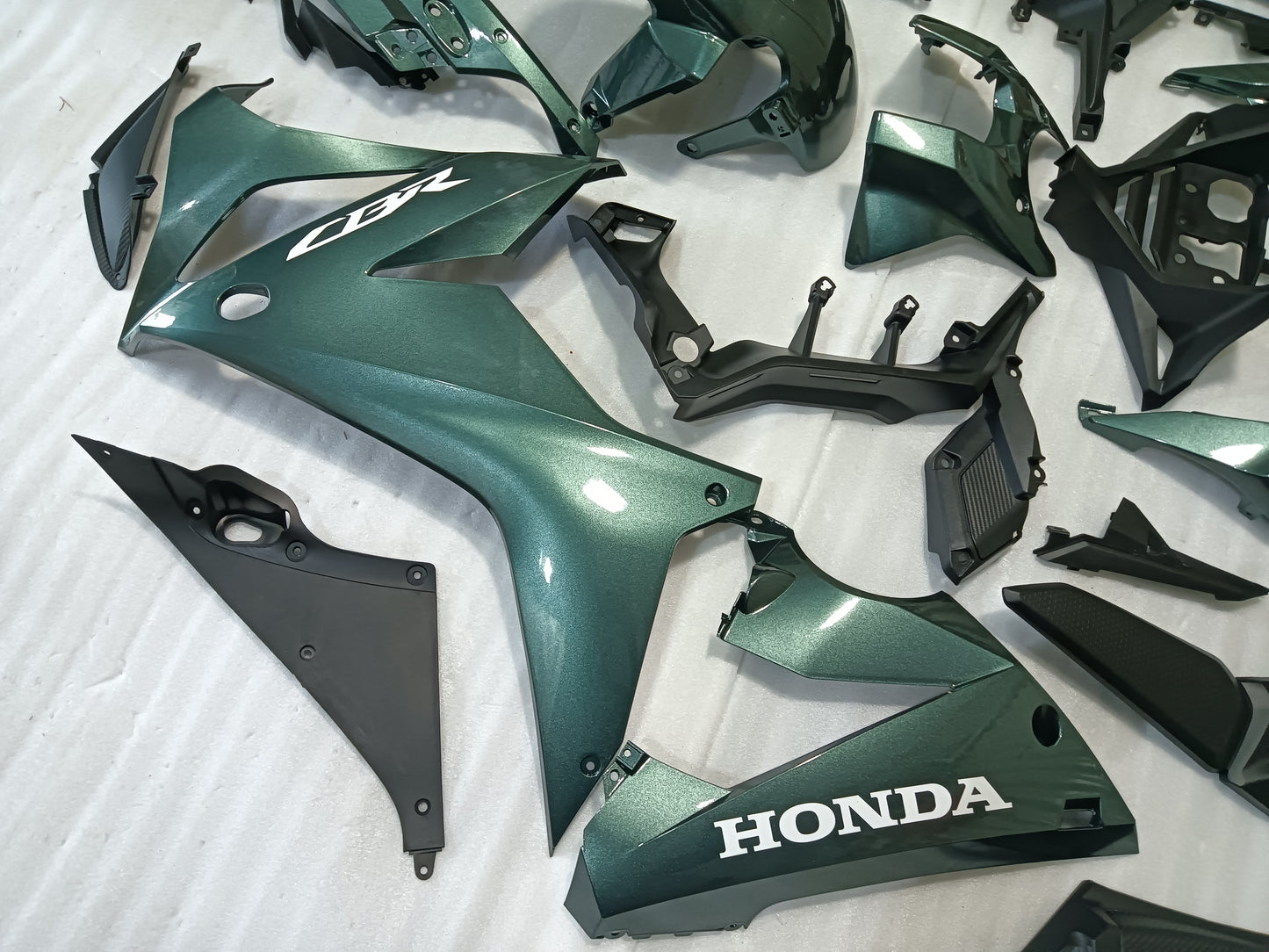 DARK FOREST GREEN FAIRING KIT FOR HONDA CBR650R 2021 2022 2023 2024