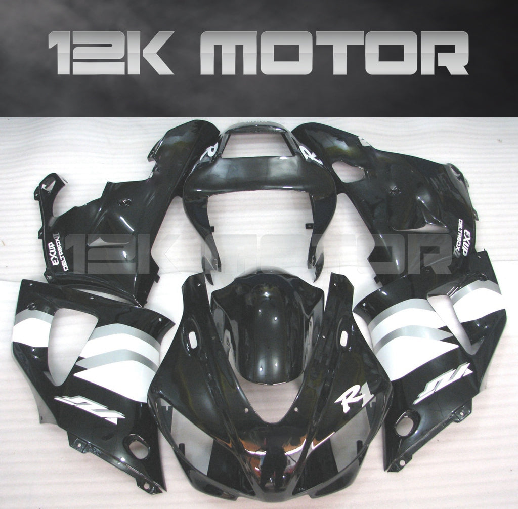 Gloss black Fairing 1998 - 1999 Yamaha YZF R1 Fairing 01