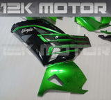 Green and Black 2012 - 2023 Kawasaki ZX14R Fairing 03