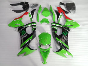 ---AU STOCKING---Green Fairing Kit For KAWASAKI ZX-10R 2008-2010