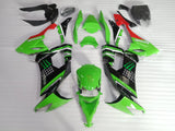 ---AU STOCKING---Green Fairing Kit For KAWASAKI ZX-10R 2008-2010