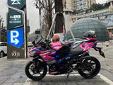 Hot Pink Fairing Design For Kawasaki Ninja 400 Fairing 03