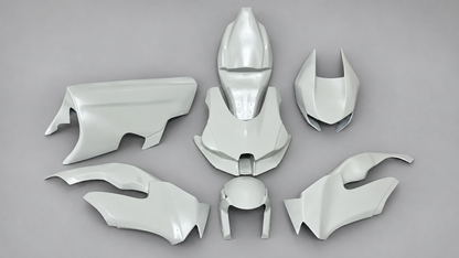 Custom Design For KAWASAKI ZX10R 2021-2025 Fiberglass Race Fairing