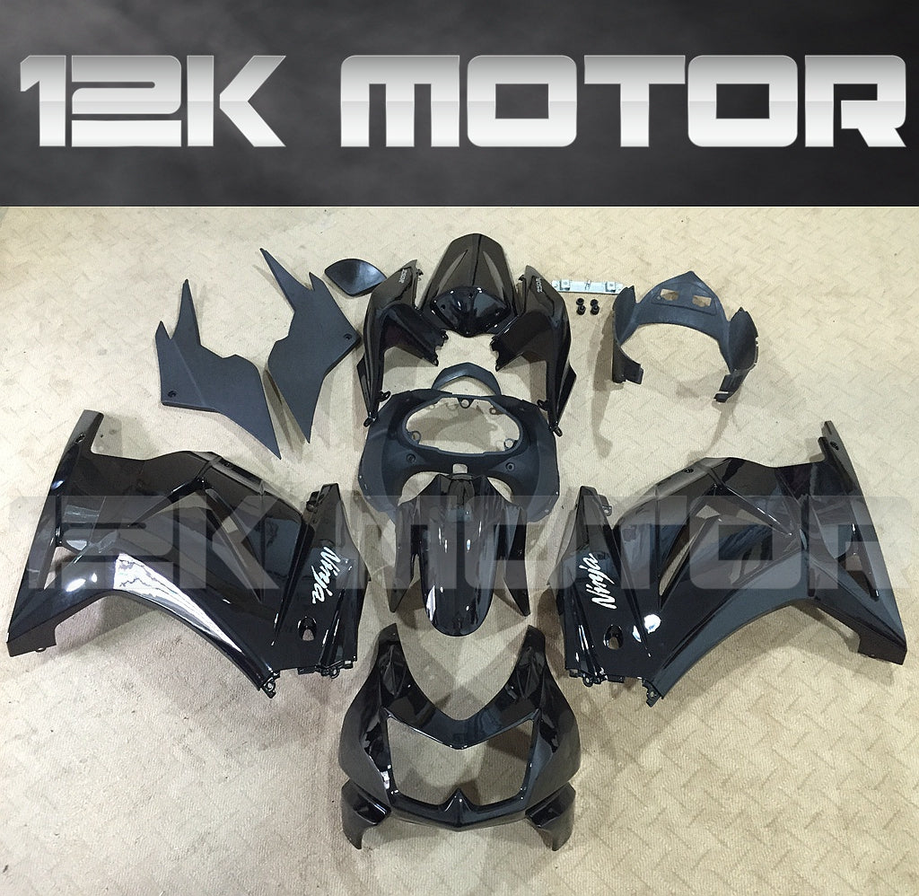 Kawasaki Ninja 250 Black Fairing Kit 01