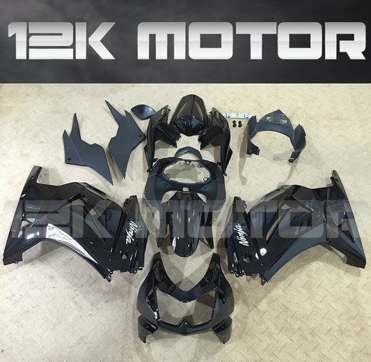 Kawasaki Ninja 250 Black Fairing Kit 01