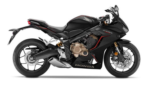 MATT BLACK FAIRING KIT FOR HONDA CBR650R 2019 2020