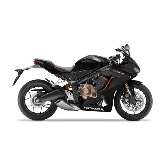 MATT BLACK FAIRING KIT FOR HONDA CBR650R 2021 2022 2023