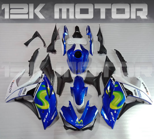 Movistar Scheme Yamaha R3 Fairing 2015 - 2018