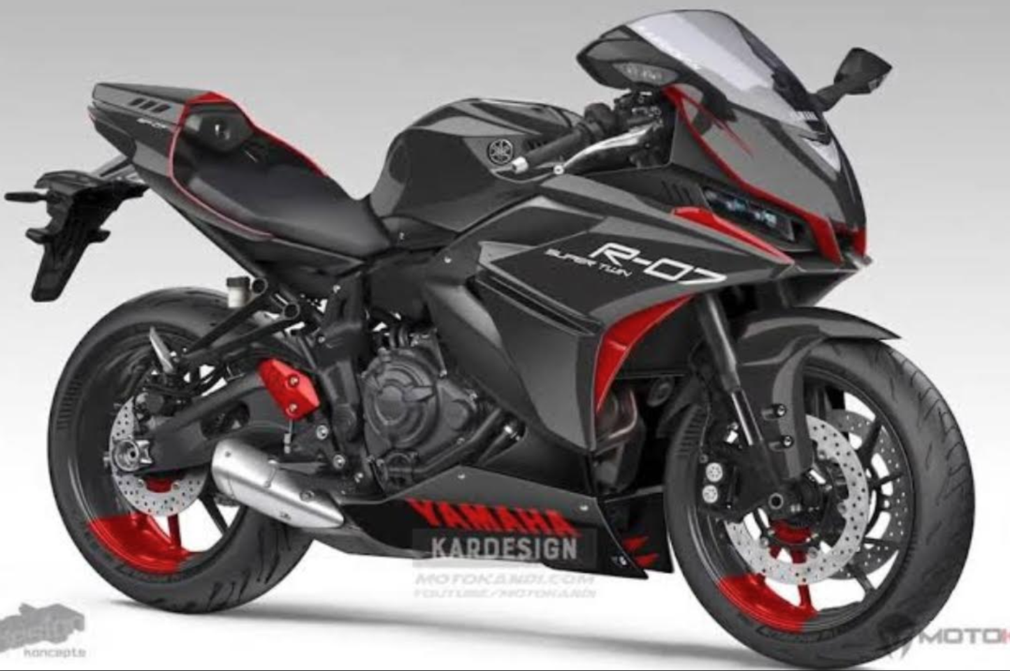 Custom Black Fairing Kit For Yamaha R7