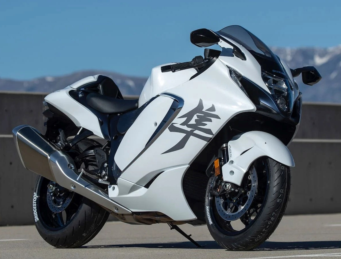 Suzuki Hayabusa 2021 White Motor New Hayabusa Bike 2021 Suzuki