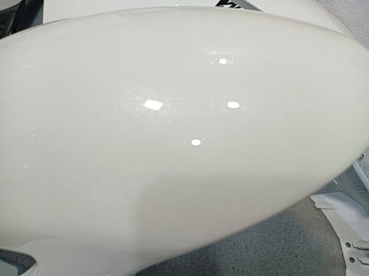 white Yamaha R1 race fairing 07