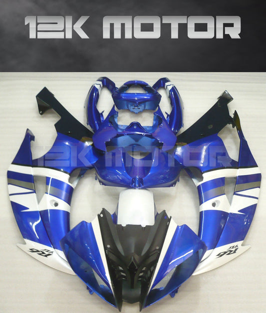 Yamaha YZF R6 Fairing 01 Blue White Fairing 01