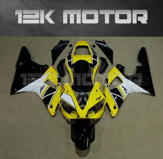 Yellow Yamaha YZF R1 Fairing 01