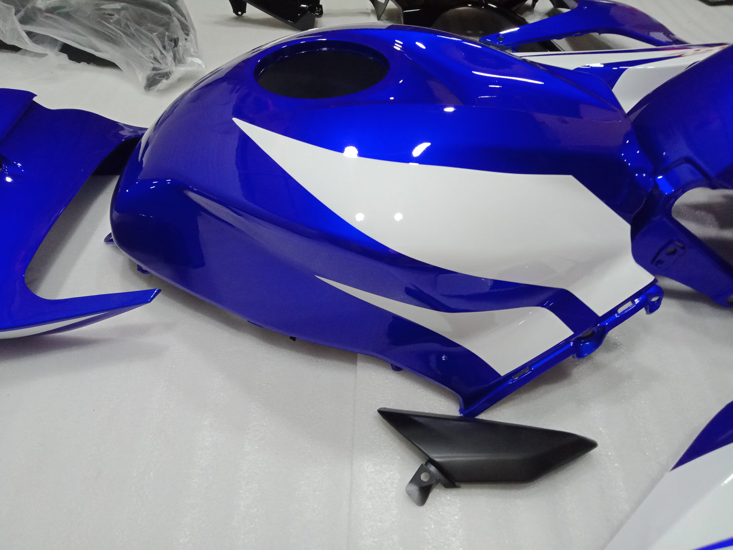 ---AU STOCKING---Blue White Fairing Kit For Honda CBR600RR 2007 2008