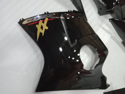 ---AU STOCKING---Black Gold Fairing Fit For Honda CBR1100XX BLACKBIRD