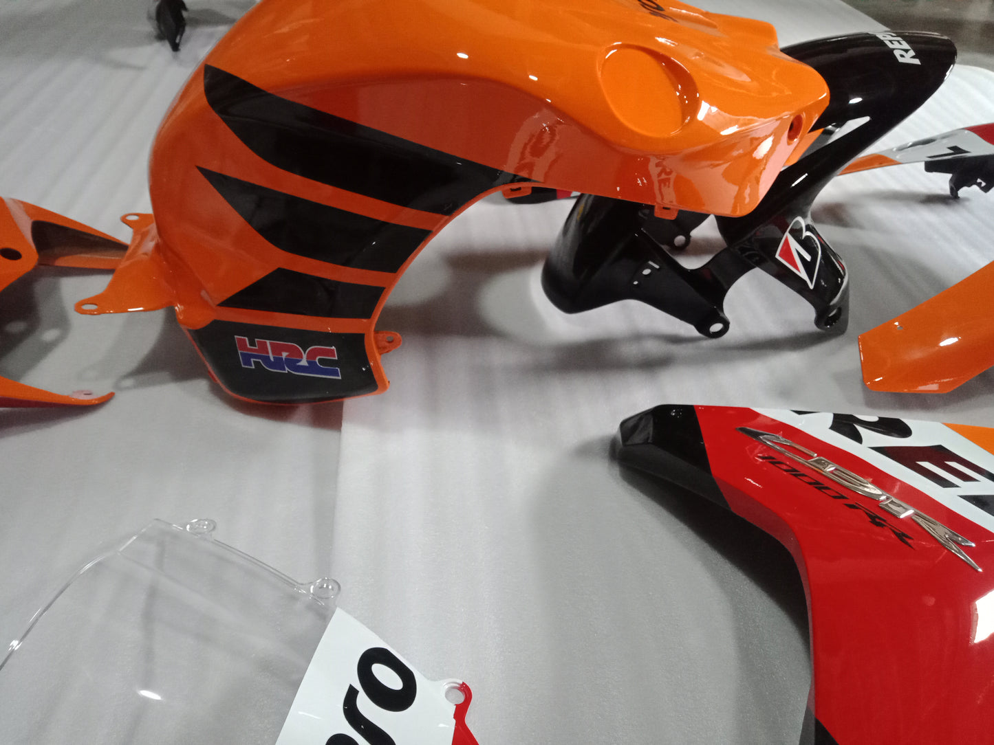 ---AU STOCKING---Fit Honda CBR1000RR 2008 2009 2010 2011 Repsol Fairing Kit