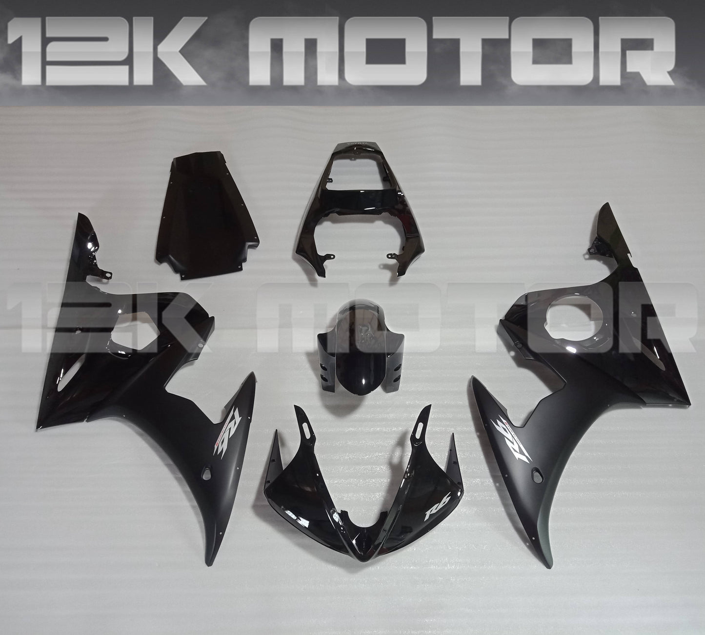 Black color Yamaha YZF R6 Fairing 01