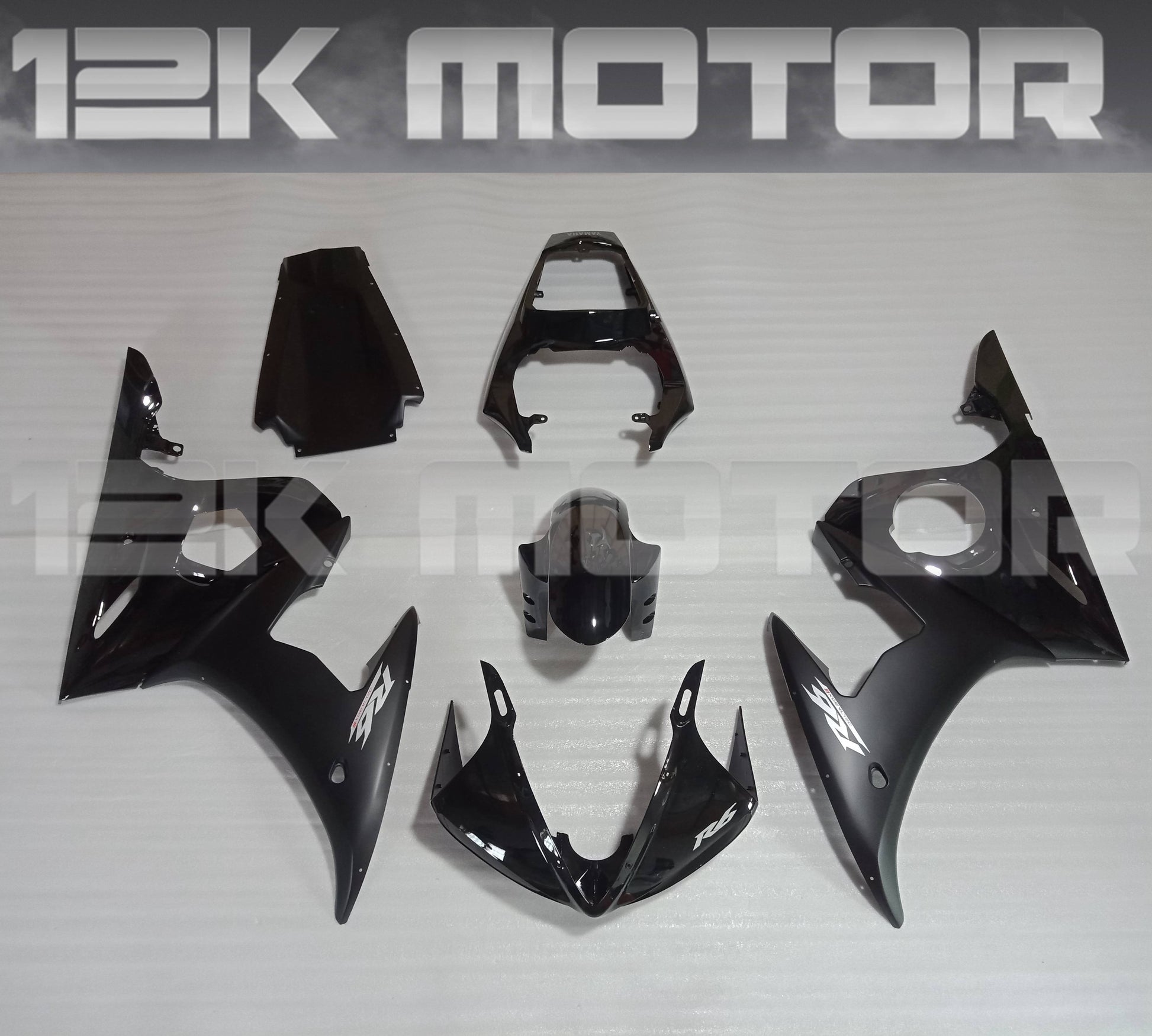 Black color Yamaha YZF R6 Fairing 01