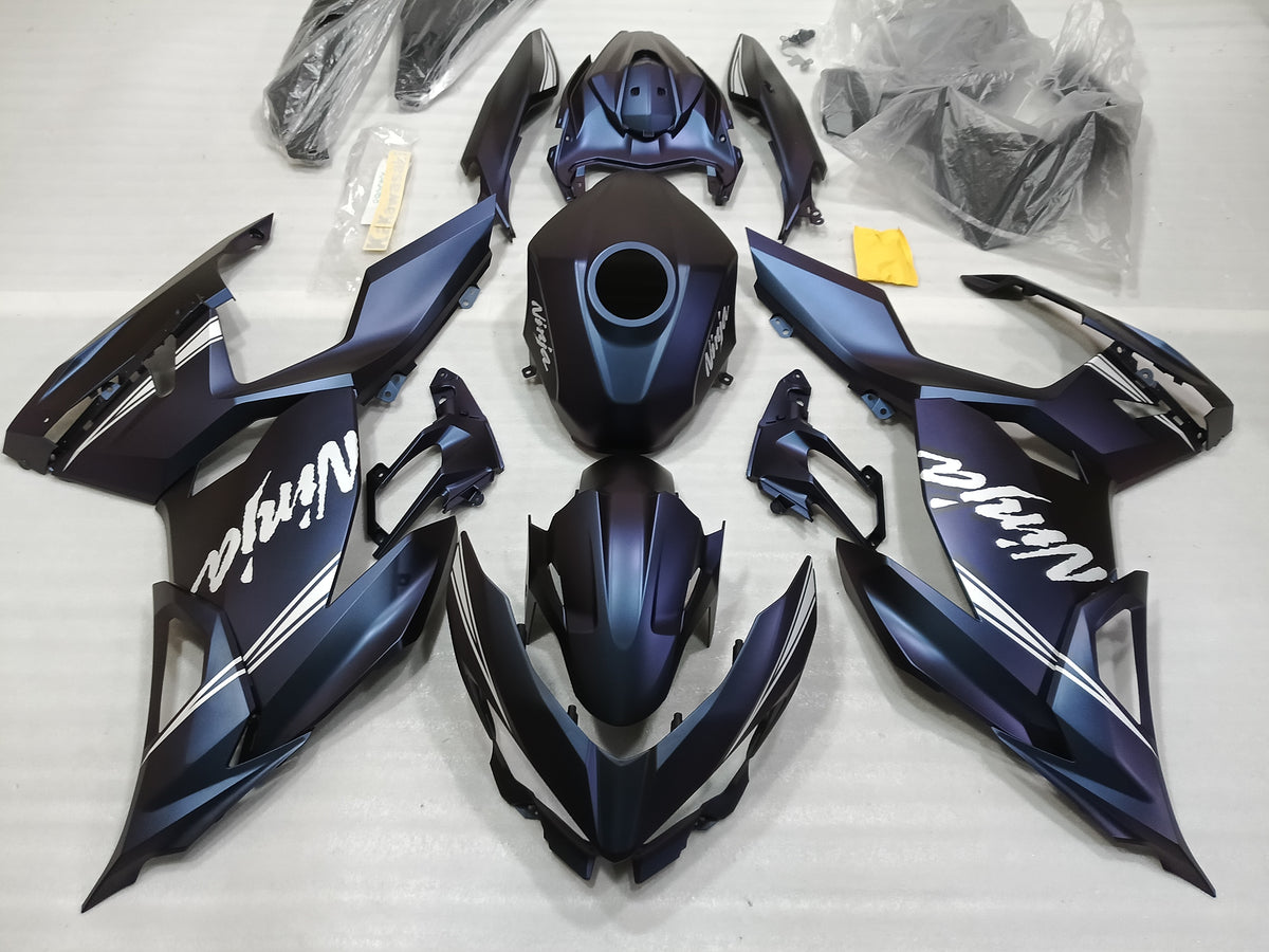---AUSTOCKING---Fit Kawasaki Ninja 400 CHAMELEON PURPLE Fairing Kit