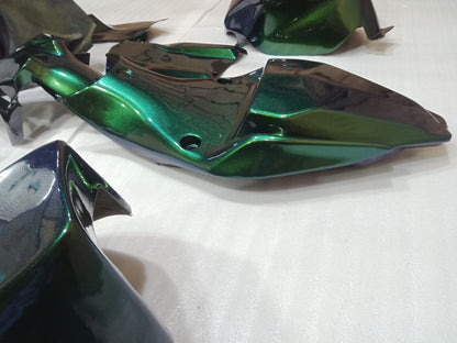KAWASAKI NINJA 400 Fiberglass Race Track Fairing Chameleon Design
