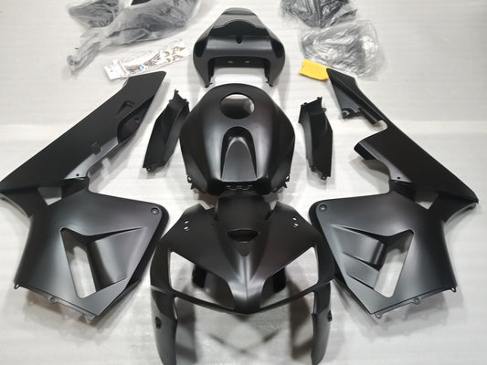 ---AU STOCKING---Fit Honda CBR600RR 2005 2006 Matt Black Fairing Kit