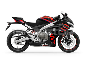 Aprilia RS 457 Black Red Fairing Kit