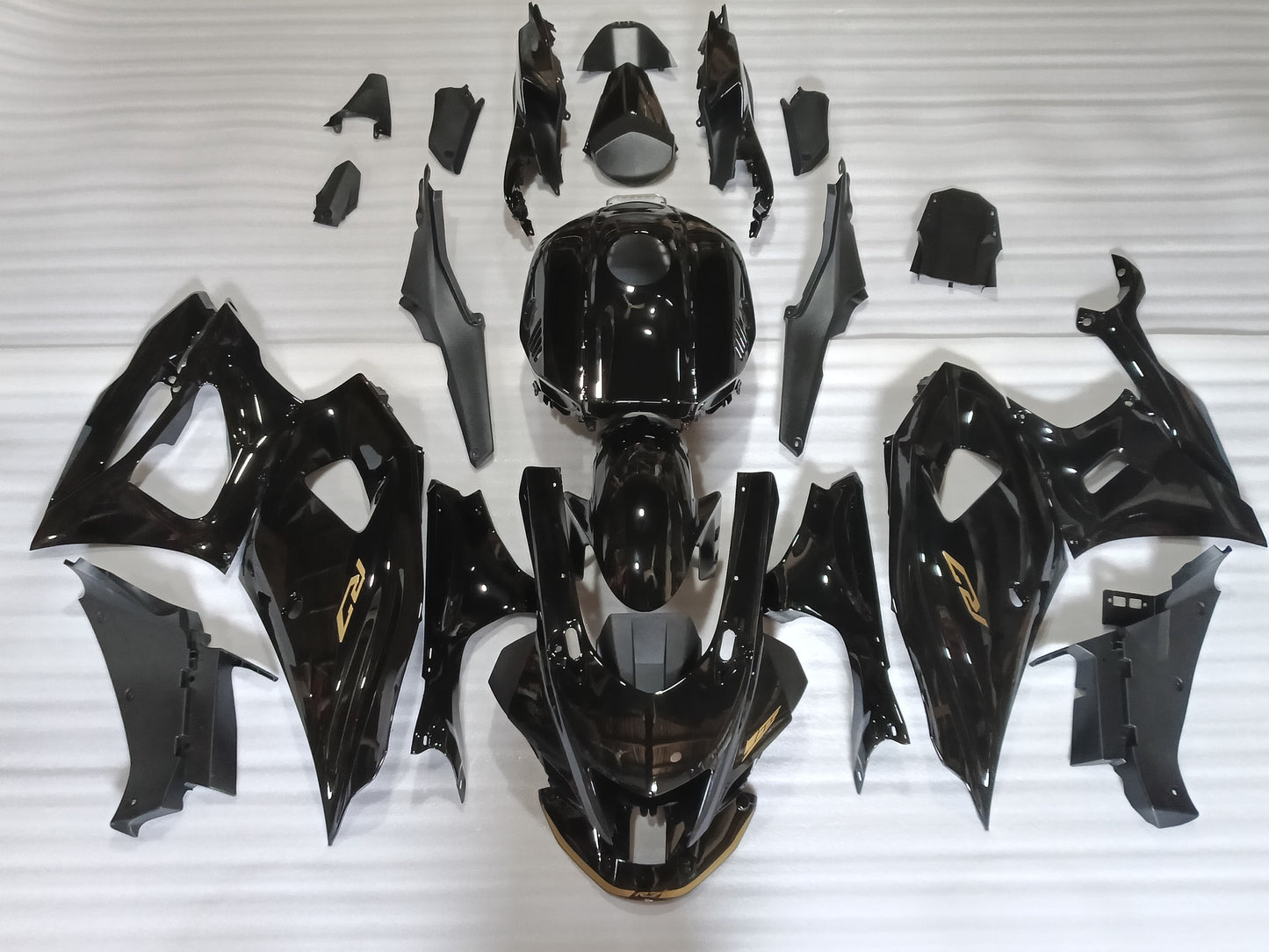 Gold and Black Fairing fit for Yamaha R7