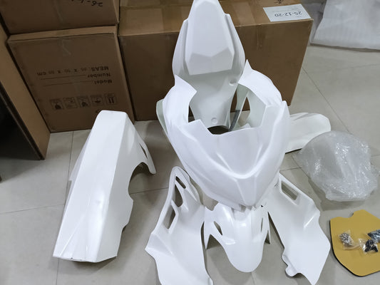 ---AUSTOCKING--- Kawasaki Ninja 400 Unpainted Race Fairing Kit